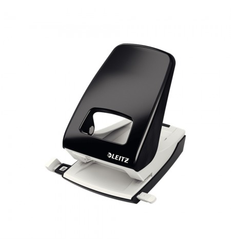 Furador 40 Folhas Leitz 5138 4mm c/Regua Preto