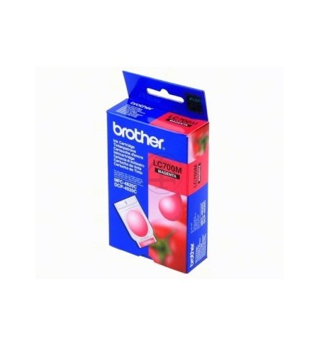 Tinteiro Brother LC700M Magenta 400 Pág.