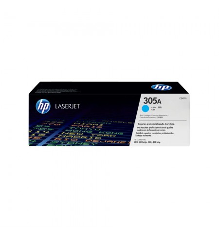 Toner HP 305A Azul CE411A 2600 Pág.
