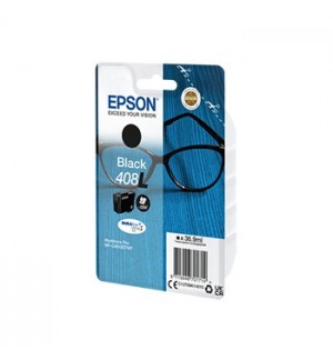 Tinteiro Epson 408L Preto C13T09K14010 36.9ml 2200 Pág.