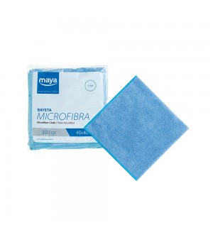 Pano Microfibra Terry 40x40cm 300g Azul Pack 5un