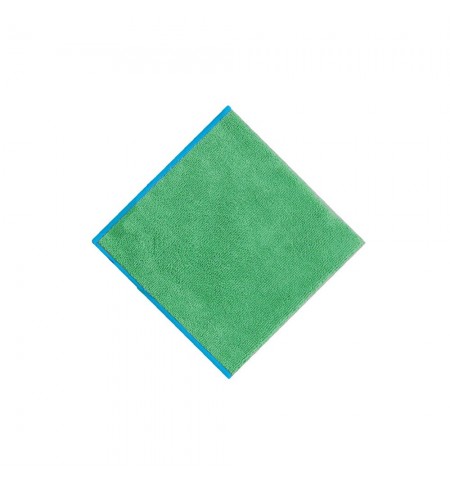 Pano Microfibra Terry 40x40cm 300g Verde Pack 5un
