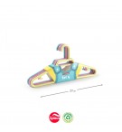 Cabide 27x12,5x3cm Crianças Sweet Sortido 4un