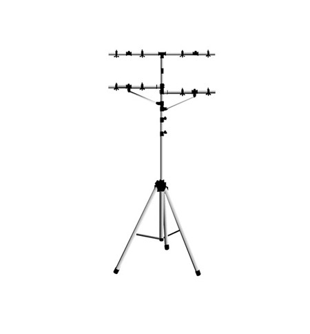 Tripé Iluminação T-Bar Dupla