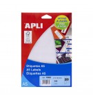 Etiquetas 021x074,6mm 15Fls A5 Apli 300un