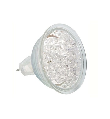 Lâmpada LED 1W Branco Quente (2800-3500K) 12VAC - MR16