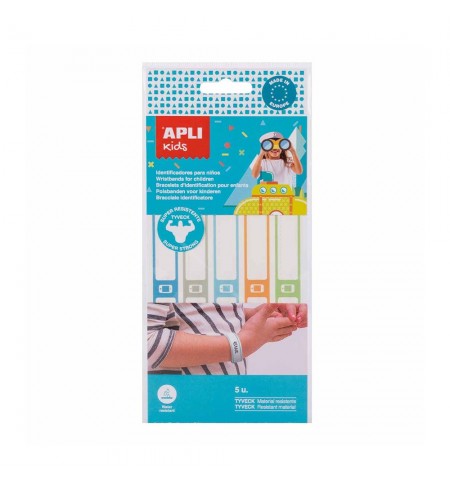 Pulseiras Identificação Apli Kids Sortido 5un