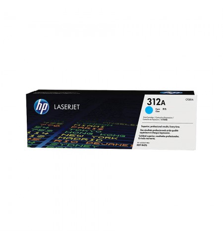Toner HP 312A Azul CF381A 2700 Pág.