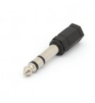 Adaptador Jack 3.5mm Fêmea / 6.35mm Macho