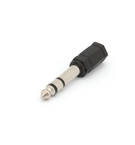 Adaptador Jack 3.5mm Fêmea / 6.35mm Macho