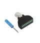 Adaptador Terminal para Aparafusar RJ45 8P8C