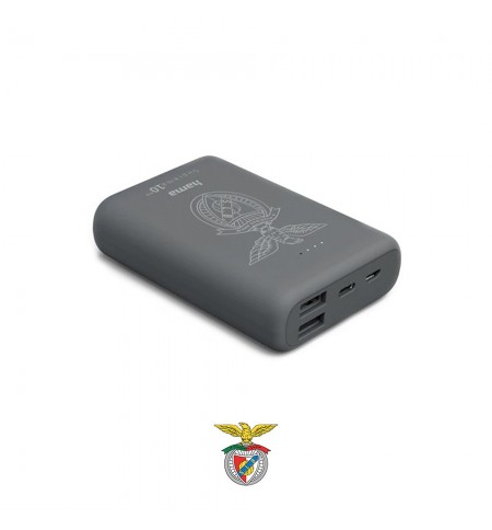 Powerbank 10000mAh PowerPack Supreme 10HD Benfica Cinza