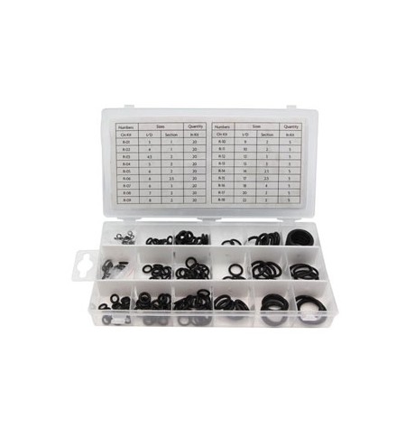 Conjunto de O-rings em borracha 225un