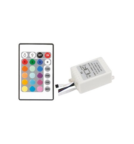 Controlador LED RGB com Controlo Remoto