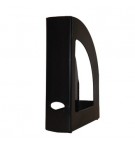 Porta Revistas 32x25x8cm Plástico Opaco Preto
