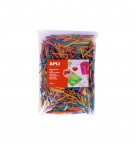 Mini Palitos de Madeira Cores Sortidas 1500un