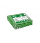 Pano Microfibra Terry 35x38cm 240g Verde Pack 5un