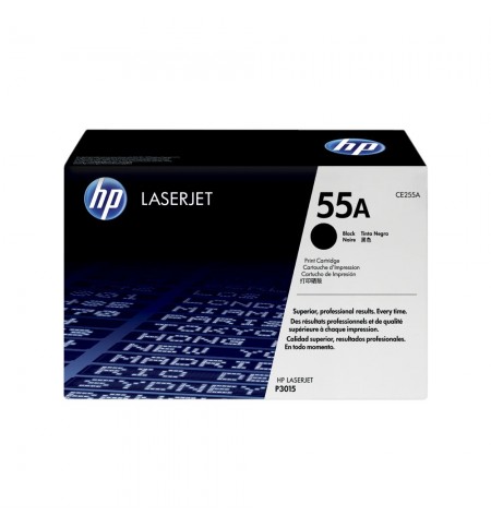 Toner HP 55A Preto CE255A 6000 Pág.