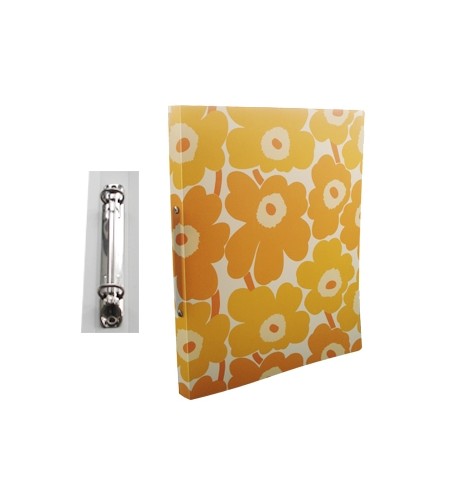 Pasta Arquivo L/E Marimekko 2 Argolas 310x240x20mm Amarelo