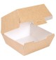 Caixa Hamburguer THEPACK 14,4x13,6x9,2cm Natural 50u