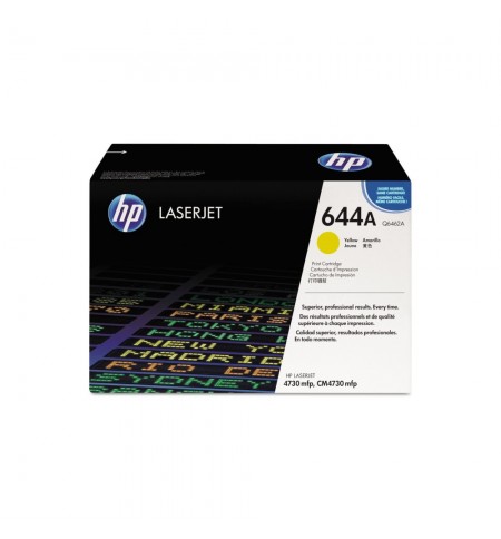 Toner HP 644A Amarelo Q6462AC 12000 Pág.