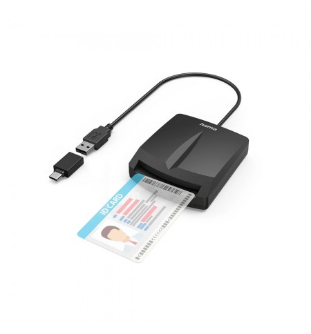 Leitor Cartão Cidadão Chip DNI 4.0 USB-A + USB-C