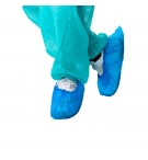 Cobre Sapatos PP Elástico Azul 25g 100un