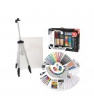Conjunto Pinturas Complete Art Easel Studio Set 163un
