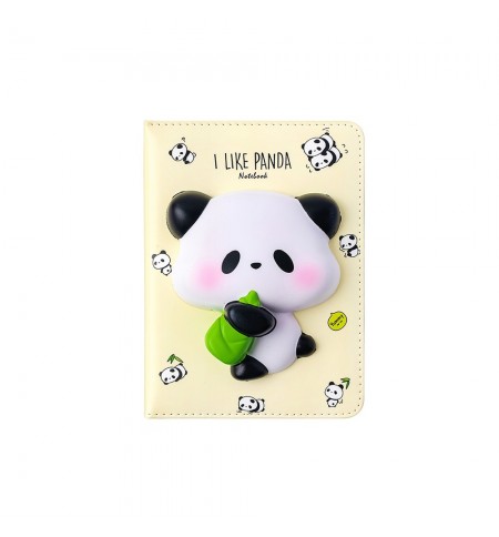 Bloco Notas 194x165mm Squishy I Like Panda 128Fls