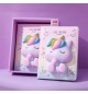 Bloco Notas 194x165mm Squishy I Like Unicorn 128Fls