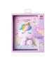 Bloco Notas 194x165mm Squishy I Like Unicorn 128Fls