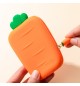 Porta Moedas Silicone Cenoura 1un