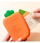 Porta Moedas Silicone Cenoura 1un