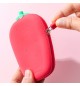 Porta Moedas Silicone Morango 1un
