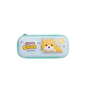 Estojo Retangular Squishy Lazy Stars Shiba