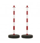 Poste Plástico Sinalização Pack 2un