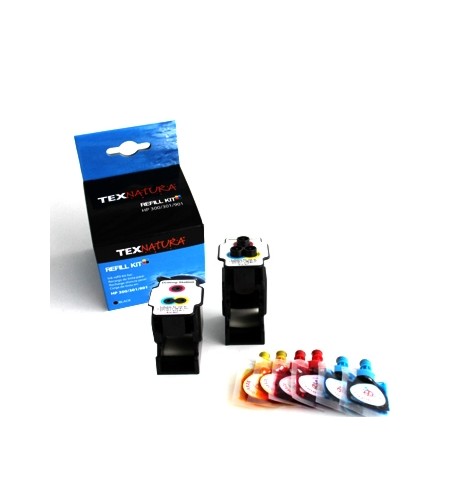 Refill Kit Compatível HP 22 / 28 / 57 3 Cores