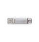 Pen Drive USB-C+ USB-A 3.1/3.0 64GB Hama C-Laeta Prata