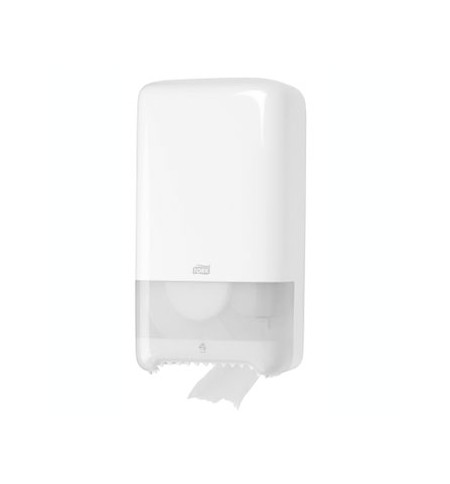 Dispensador Papel Higiénico Jumbo Duplo TORK T6 Branco