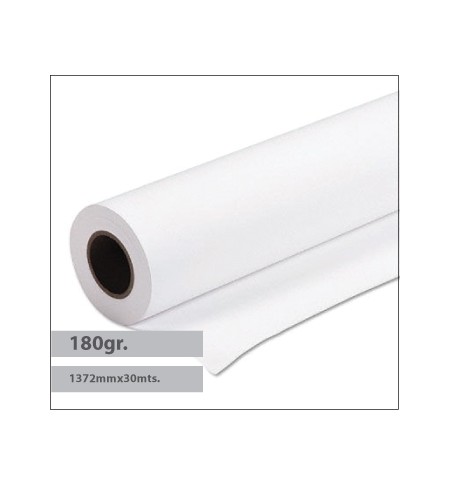 Papel 1372mmx030m 180g Premium Coated SIHL 1 Rolo