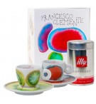 Conj Chav+Pires Esp Illy Art Collect F.Clemente+Lata250g 2un