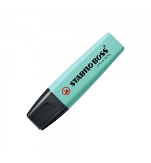 Marcador Fluorescente Stabilo 70/113 Turquesa Pastel 10un