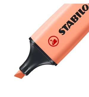 Marcador Fluorescente Stabilo 70/126 Pêssego Pastel 10un