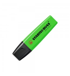 Marcador Fluorescente Stabilo 70/33 Verde Claro 10un
