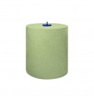 Rolo Toalhas Mão Verde Auto Corte 150mx21cm 44g 2Fls H1 6un