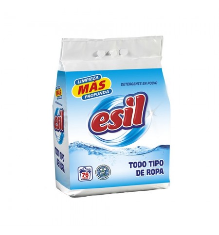 Detergente Pó Máquina Roupa Esil 76 Doses 5Kg