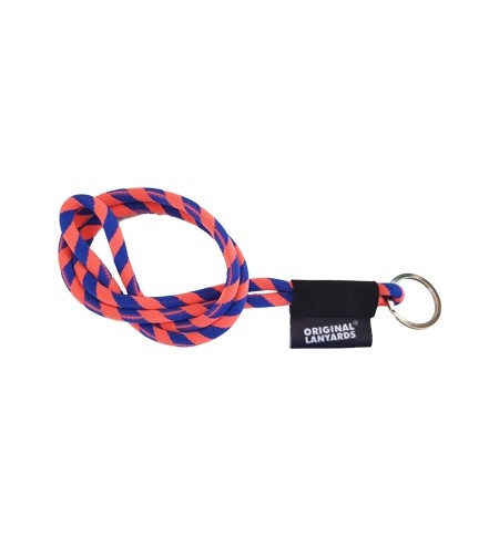 Fita Multiusos Pescoço Tube Long Laranja/Azul ø8x47cm