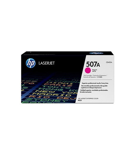 Toner HP 507A Magenta CE403A 6000 Pág.