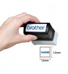Carimbo 12x12mm Azul Brother PR1212E6P 6un