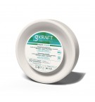 Pratos 22cm Celulose Redondo Branco gKRAFT 50un
